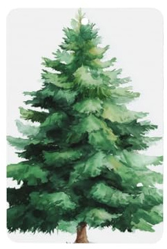 Lot de 4 désodorisants de voiture en forme de sapin de Noël à suspendre - Cartes parfumées pour tablettes d'aromathérapie de voiture