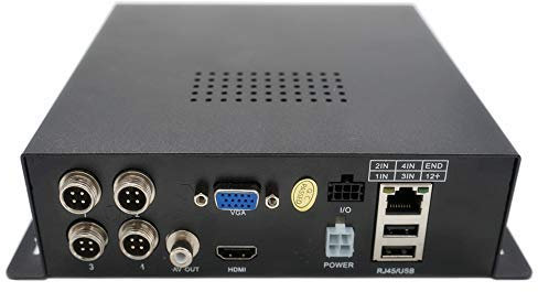Wenichen 4 canaux 1080p Hdvr disque dur Enregistreur vidéo pour véhicule Bus Camion la surveillance de la sécurité, DE support disque dur jusqu'à 4T, avec interface HDMI/VGA HD