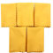 Alnicov 5PCS Universal Microfiber Polishing Cleaning Cloth for Musical Instrument Guitar Violin Piano Clarinet Trumpet Sax Yellow