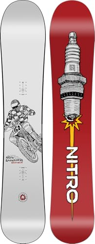 Nitro Snowboards Herren ALTERNATOR BRD´25, Allmountainboard, Directional, True Camber, All-Terrain, Mid-Wide bis Wide, je nach Länge