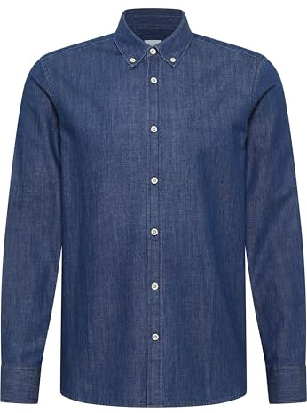 MUSTANG Style Cullman Chemise en Jean, Bleu Moyen 700, XXL Hommes