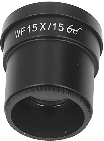 Yctze Oculaire de Microscope à Champ Large 15X avec Corps et Lentille en Métal pour Une clarté Améliorée et Une Utilisation Polyvalente