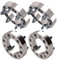 maXpeedingrods 4PCS Élargisseurs de Voie en Aluminium 6x139.7mm 35mm pour Toyota FJ-40 Landcruiser Cruiser pour 4Runner SR5 96-13 Hilux pour Nissan D21 Entretoises de Roue