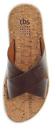 TBS Lädersandaler ref_49663 Cognac - Brun, Brun, 41 EU