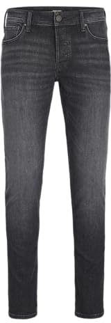 Jack&Jones Plus Pantalones Vaqueros para Hombre, Black Denim, 48W x 34L
