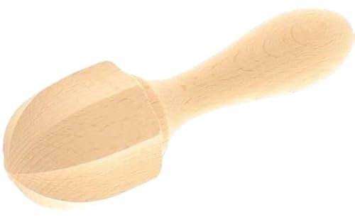 teemando® Presse-citron en bois de forme ronde 15 cm Presse-agrumes