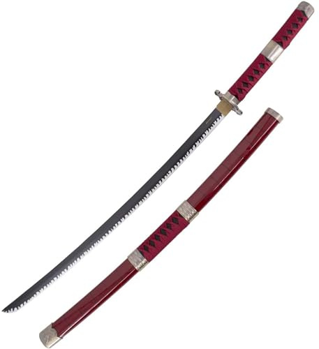 Next Level Roronoa Zoro Sandai Kitetsu V.2 Cosplay Sword | Bamboo Wooden Blade | Anime Samurai Prop | 103.5 cm