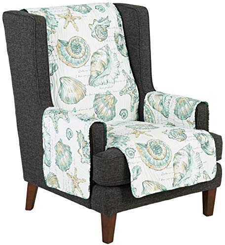 Barefoot Bungalow Cruz Slipcover, Armchair, White