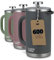 Campo Libre.® Giorgio. French Press I Kaffeebereiter aus doppelwandigem Edelstahl 0,6l I plastikfreie Kaffeepresse mit Thermofunktion inkl. Ersatzfilter I Kaffeezubereiter I 100% recycelter Edelstahl