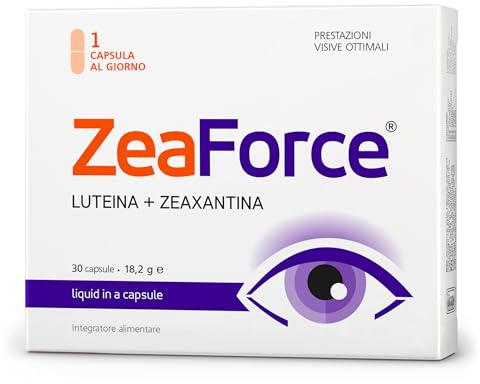 ZeaForce - Excellent Vision with 1 Capsule/Day. Concentrated Composition. Multidirectional Action. Liquid Formula for Complete Absorption and Faster Effect. Laboratory Tested. (30 Servings)