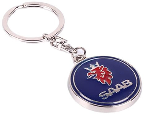 ARKOSKNIGHT Kreative Auto Logo Schlüsselanhänger 3D Chrom Metalllegierung Schlüsselanhänger Geschenke für Frauen und Männer Universalgröße, Saa8