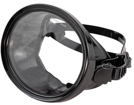 Baoblaze Tauchmaske mit Einzellinse, Schnorchelmaske, auslaufsicher, beschlagfrei, Schwimmmaske zum Freitauchen, Gerätetauchen unter Wasser