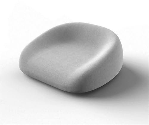 Chickwin Cuscino Rialzo Sedia per Bambini, Alzatina Riduttore Sedia Bambini da Tavolo 4-12 Anni Smontabile Regolabile Seggiolino con 2 Cinghie di Sicurezza (35 * 38 * 6cm,Grigio)