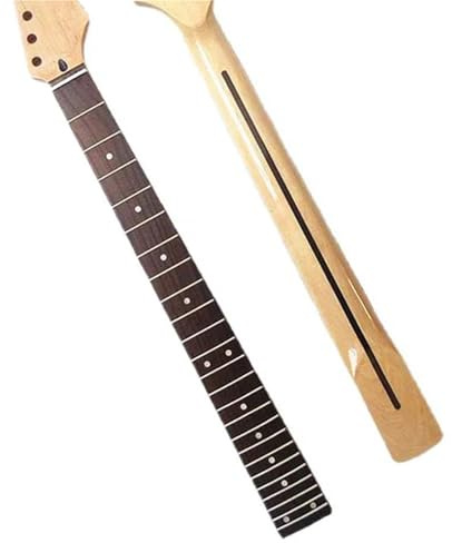Gitarrhals 24 Band Elgitarrhals Rosenträ Greppbräda Tillbehör Delar Musikinstrument