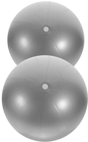 Anneome 2 Stück Pilatesball aus Pvc Wiederverwendbarer Gymnastikball 25cm Professioneller Yogaball für Pilates und Yoga für Haltung und Trainingsübungen