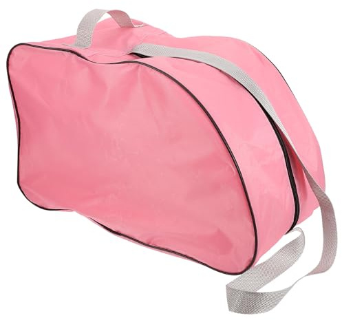 Ciieeo Mochila para Patines Niña Rosa Diseño Sencillo, Fácil de Limpiar y Usar para Uso al Aire Libre