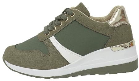 Sneaker dam, kilklack, platå, sportskor dam, vattentäta, lätta löparskor, andas, vandringsskor, nötningsbeständiga, sneakers, mjuka, halkfria, joggingskor, mode, utomhusskor, bekväma snörskor