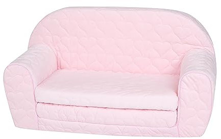 KNORRTOYS.COM 68460 Kindersofa-Cosy Heart Rose