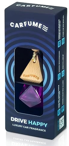 Carfume® Original Alien Spirit Luxury Car Air Freshener | Premium Unisex Fragrance Air Diffuser | Mood Enhancing Smell | Recyclable Scent Freshener Odour Eliminator | UK Made Car Accessories |