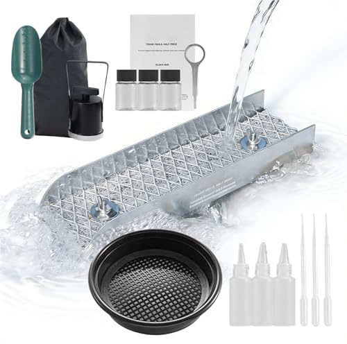 Kit d'orpaillage Avec Sluice pour Chercheurs d'Or Jouet