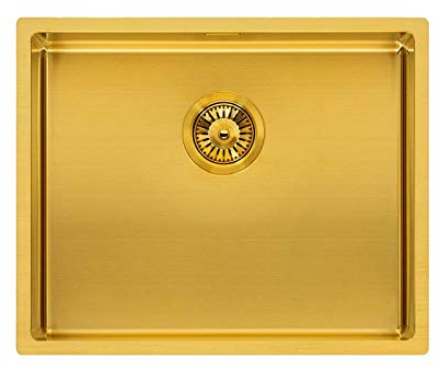 REGINOX Spüle MIAMI 50 x 40 in der Farbe GOLD/PVD-Beschichtung/Spülbecken