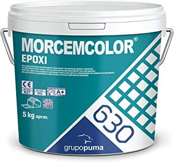 MORTERO PARA REJUNTADO MORCEMCOLOR EPOXI BOTE 5 KG BICOPONENTE ANTIACIDO (BEIGE 172)