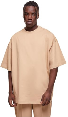 Urban Classics Herren T-Shirt Huge Tee unionbeige S