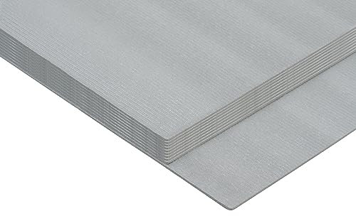 Panneaux d'isolation en mousse XPS pour chauffage au sol électrique ou à eau 800 x 600 x 5 mm – Couverture de 9.79 m² – Sous-couche thermique en polystyrène extrudé
