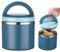 Lotvic 1L Thermobehälter für Essen, Thermobehälter, Essen warmhalten Behälter, Thermo Lunchbox, Speisebehälter Thermobehälter, Isolierbehälter Gefäß mit Griff (Blau)