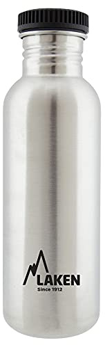 Laken BS75 Trinkflasche, Silber, 750 ml