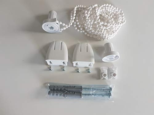 2019 ZUBEHÖR Montage-Set ERSATZ Montage TEILCHEN Set - FÜR HALBKASSETTE UND ERSATZROLLO DUSCHROLLO VON KS Handel