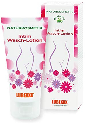 LUBEXXX Intim Wasch-Lotion sanft pH-neutral 50 ml - 100% Naturkosmetik und seifenfreie Hygiene für die tägliche Anwendung