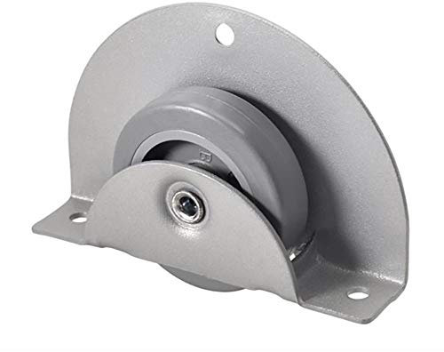 Ruedas Alex Rueda Fija SEMICIRCULAR Oculta 060KG Cama-Nido 050MM Goma Gris 60N50-PGI 1-0772