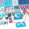 Magnet für Kinder, wissenschaftliche Experimentier-Kits, Elektromagnet und einfache Schaltung, Werkzeuge für Schule, Labor, Bildung, Physik, Projekte, inklusive Bar/Ring/Hufeisen