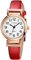 CIVO Damen Uhr Leder Rot Analog Quarz Wasserdicht Armbanduhr für Frauen Minimalistische Klassisch Elegante Lässig Kleid Geschenke Uhren fur Damen Frauen
