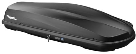 Twinny Load Dachkoffer TBX 470 Liter Matt-Schwarz Strukturiert 189x78x38cm