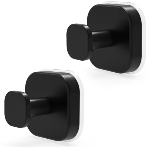 homeasy Ganchos Adhesivos para Pared 2 Piezas Multiusos de Vacío para Toallas Esponjas y Decoraciones Resistentes Ideal para Baño Cocina y Uso en Superficies Lisas Capacidad de Carga 3 Kilogramos