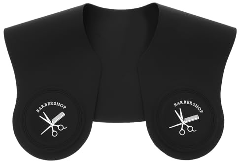 KAILIKETIY Collare da Taglio in Silicone per Parrucchieri, Mantello Protettivo per Collo e Spalle, Dimensioni 49,3x36 Cm, per Taglio, Tintura e Styling Chioma in Salone e Uso Stile Casuale