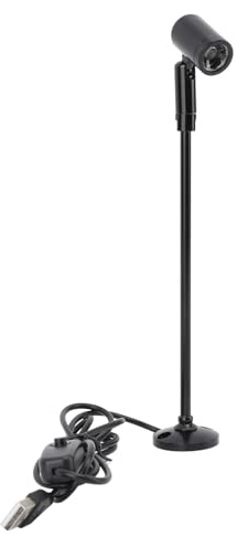 Haofy Armoire Debout Projecteurs de Bijoux LED Display Spotlight Petite Armoire USB Mini en Aluminium alimenté par USB pour L'étui du Spectacle, Légèrement utilisé pour les Restaurants/Cafés