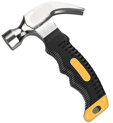 MENGKK Hammers Claw Hammer Handle Lightweight Portable Window Breaker Hand Tool