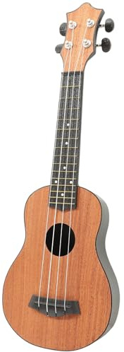 iplusmile 21-inch Sapele Wood Ukulele for Beginners, 4-string Soprano Acoustic Guitar Suitable for Boys and Girls, Children, and Adults Musical Instrument