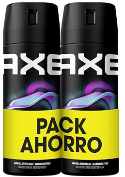Axe Ekonomiskt paket Bodyspray Marine deodorant 2 x 150 ml med Dual Action-teknik