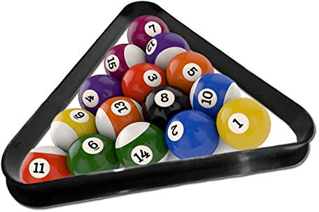 prom-note Billard Dreieck Triangel Stativ Ball Rack Swing Ball Halter Mit Verstärkten Abgerundeten Kanten Dreieck Kugelrahmen Billard Ball BoxZubehör