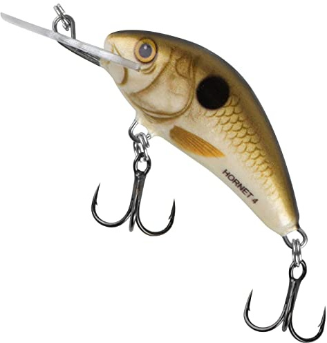 Salmo Hornet Wobbler, Salmo Farben:Pearl Shad, Länge/Gewicht/Laufverhalten/Tauchtiefe:4cm / 3g / schwimmend / 1.5-3.1m