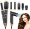 Cepillo Secador De Pelo, Air Styler set 5 en 1 Cepillo Secador, Thermal Brush, Cepillo Alisador, Imetec Air Wonder, Rizador de Pelo. Moldeador Pelo With Riza, Alisa, da Volumen, Alisa y Seca