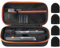 ProCase Microphone Case for JBL Speaker Wireless Two Microphone System, Hard EVA Handheld Dual Mic Travel Bag, Portable Carrying Storage Box for Karaoke,Receiver, Batteries Accessories Holder -Black