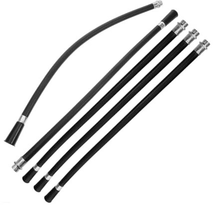 ASAKKURA 5pcs Fire Extinguisher Nozzle Fire Extinguisher Spray Hose Nozzle Sprayer for Dry Chemical Parts Water Discharge Pipe Hose