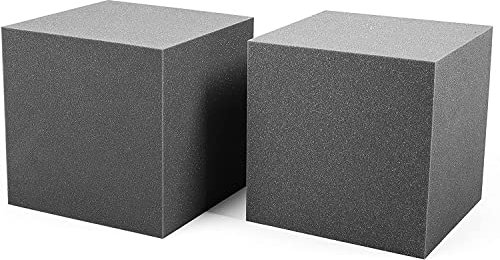 ACOUSPANEL Bass Trap Angolari Cubo Studio Pro Trappole per Bassi 295x295x295mm 2 Pezzi Non Compresso