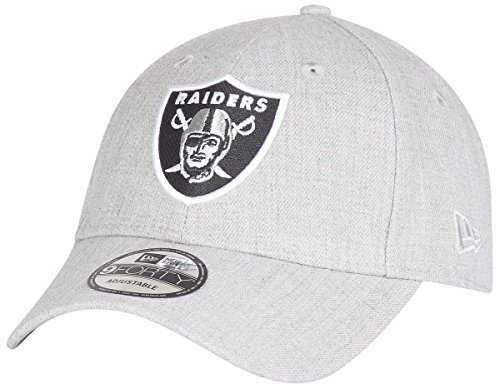New Era 9Forty Strapback Cap - Oakland Raiders Heather grau