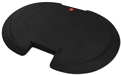 Floortex AFS-Tex 5000 Anti-Ermüdungsmatte, maßgeschneidert, 66 x 91 cm, Mitternachtsschwarz